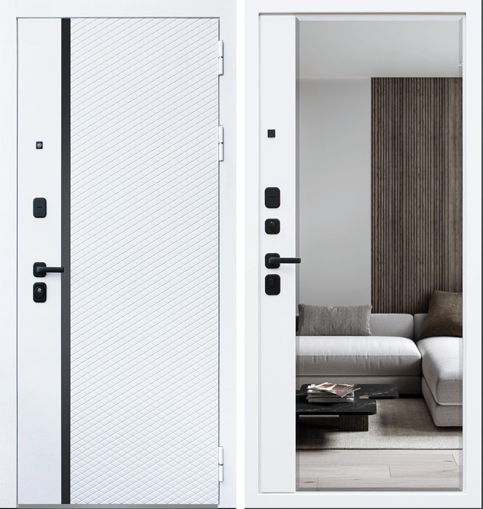 Дверь Ливерпуль с зеркалом DIS006707